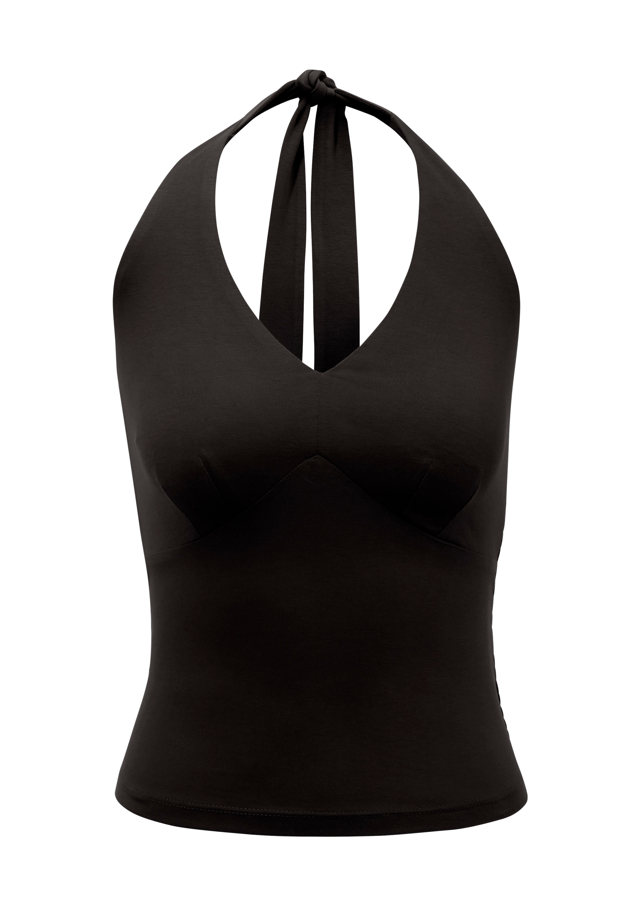 Aniston CASUAL Top in Schwarz: Vorderseite