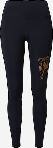 Skinny Pantalon de sport 'JAM-2 LIFE' ONLY PLAY en noir : devant