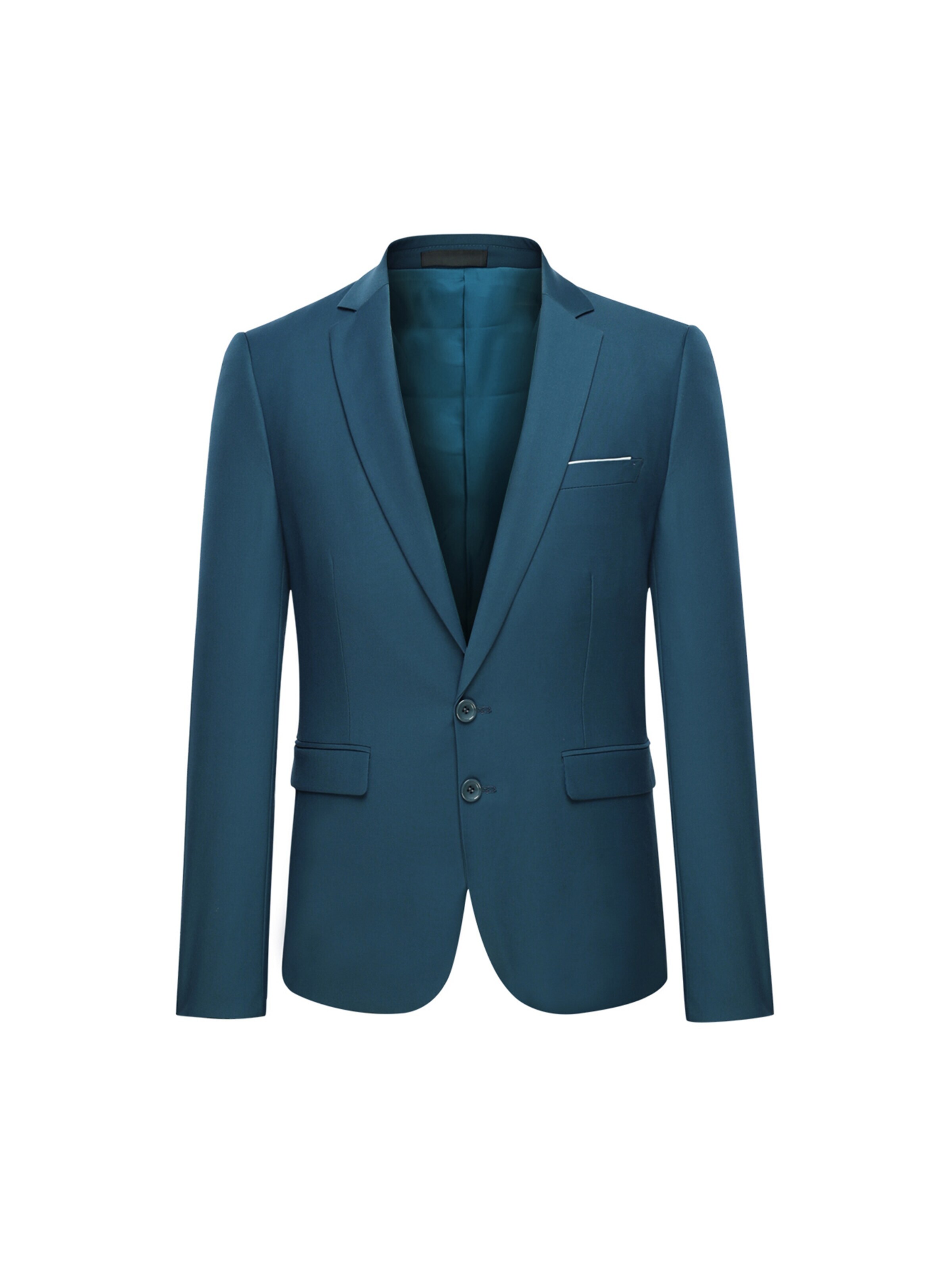 YOUTHUP Slim fit Suit 'Behaglich' in Blue