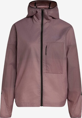 ADIDAS TERREX - Casaco outdoor 'Xperior' em roxo: frente