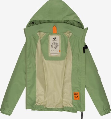 Ragwear Weatherproof jacket 'Dizzie' in Green