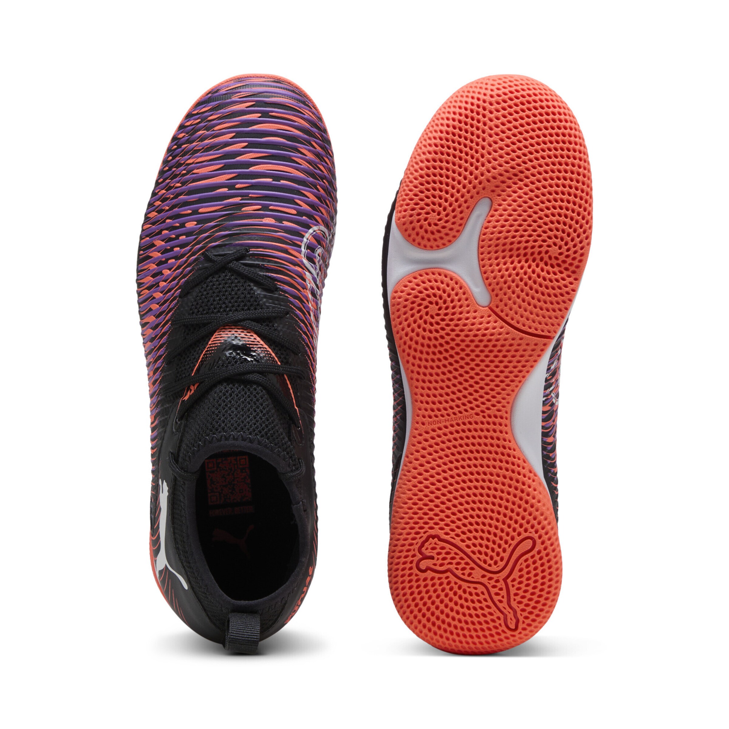 PUMA Sportschoen 'Future 8 Match' in Zwart