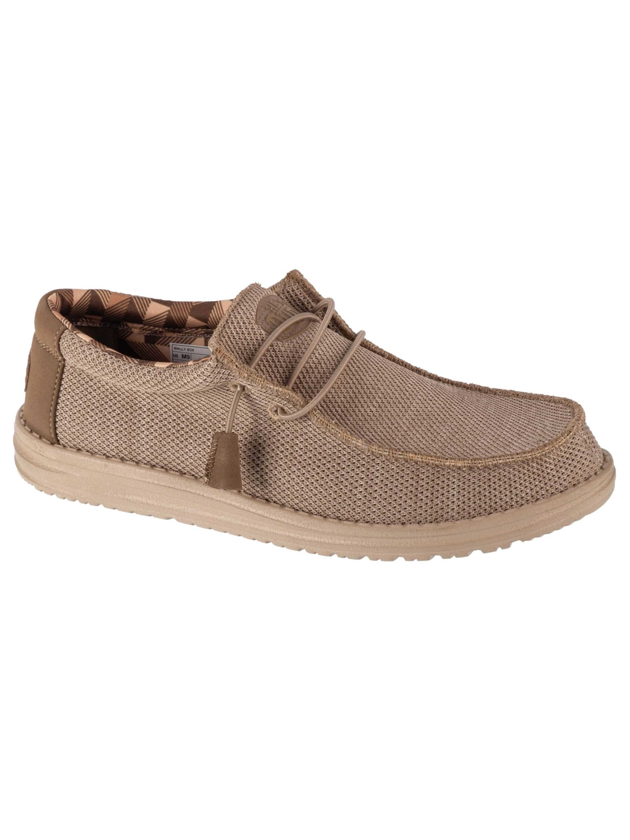 HEY DUDE Moccasin 'Hey Dude Wally Sox' in Beige: front