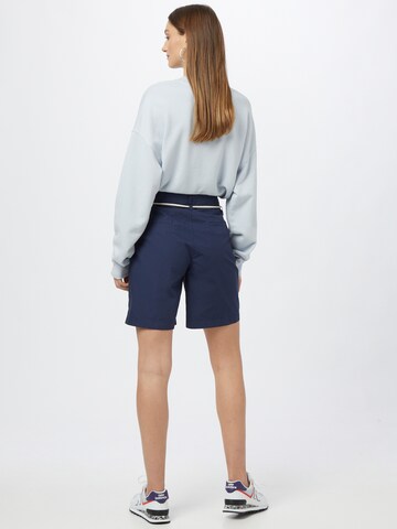 ESPRIT Loose fit Pleat-front trousers in Blue