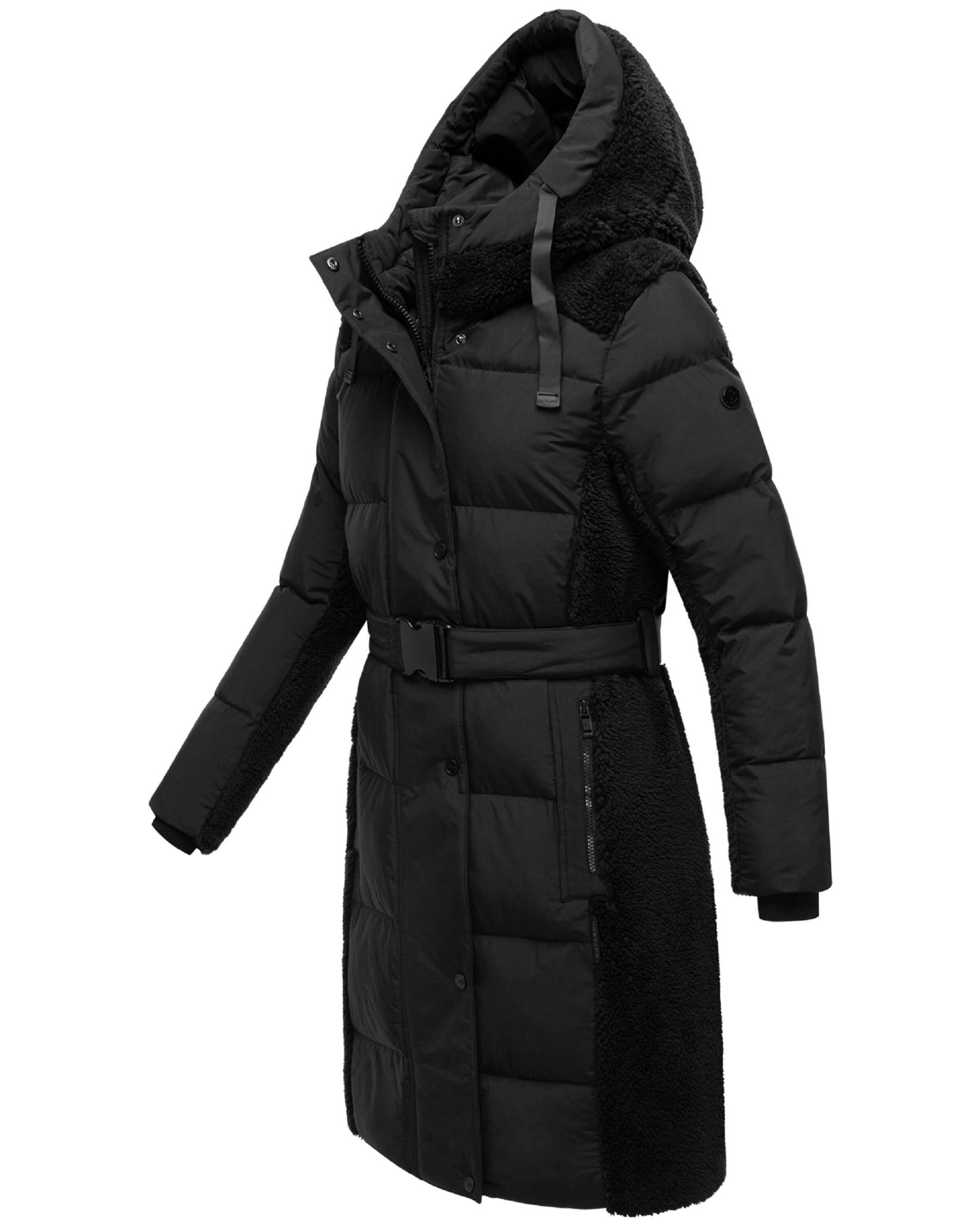 Palton de iarnă de la NAVAHOO pe negru