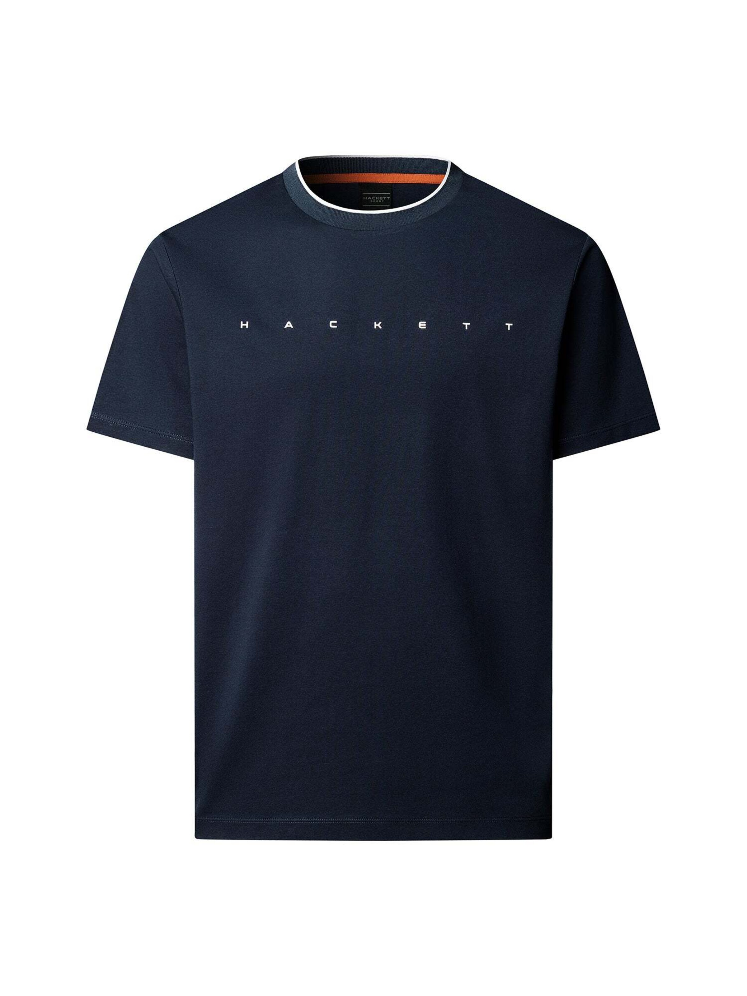 Maglietta di Hackett London in blu: frontale