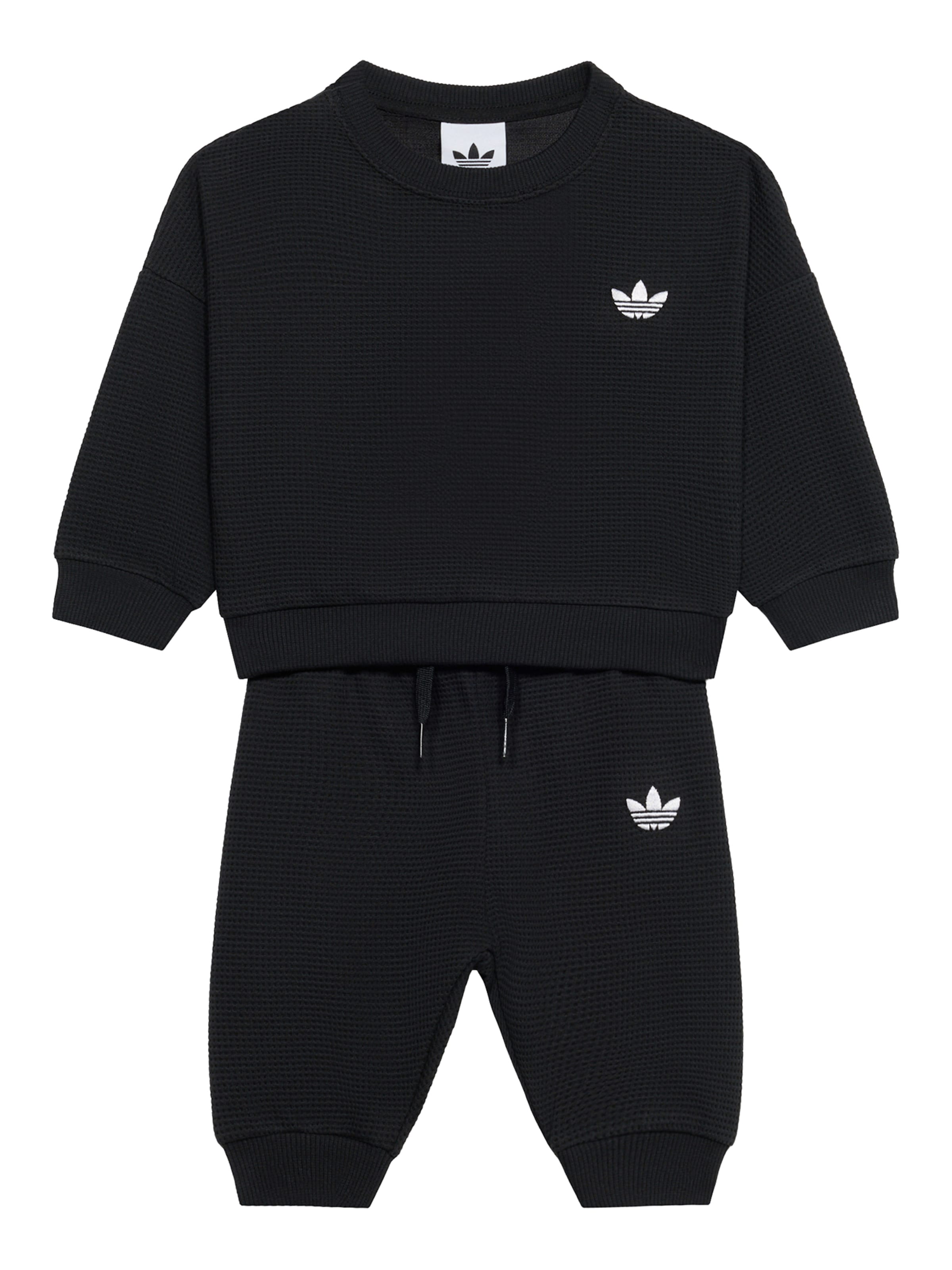 ADIDAS ORIGINALS Jogging ruhák - fekete: elől