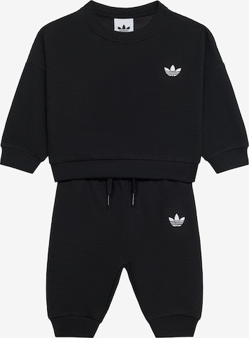 ADIDAS ORIGINALS Trenirka za tek | črna barva: sprednja stran