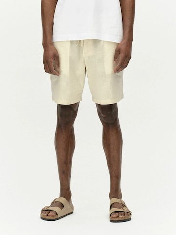 GABBA Regular Broek 'Tommi Seer' in Beige: voorkant