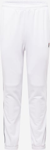 FILA - Pantalón deportivo 'Zvolen' en blanco: frente