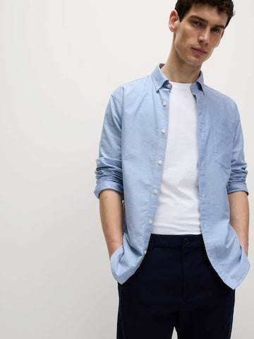 Regular fit Camicia di Marks & Spencer in blu: frontale