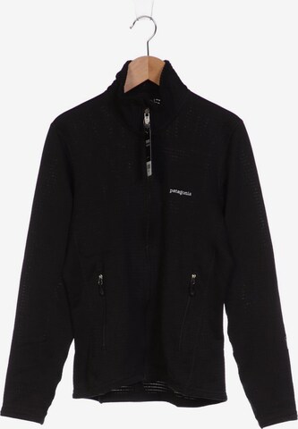 PATAGONIA Sweatshirt & Zip-Up Hoodie in S in Black: front