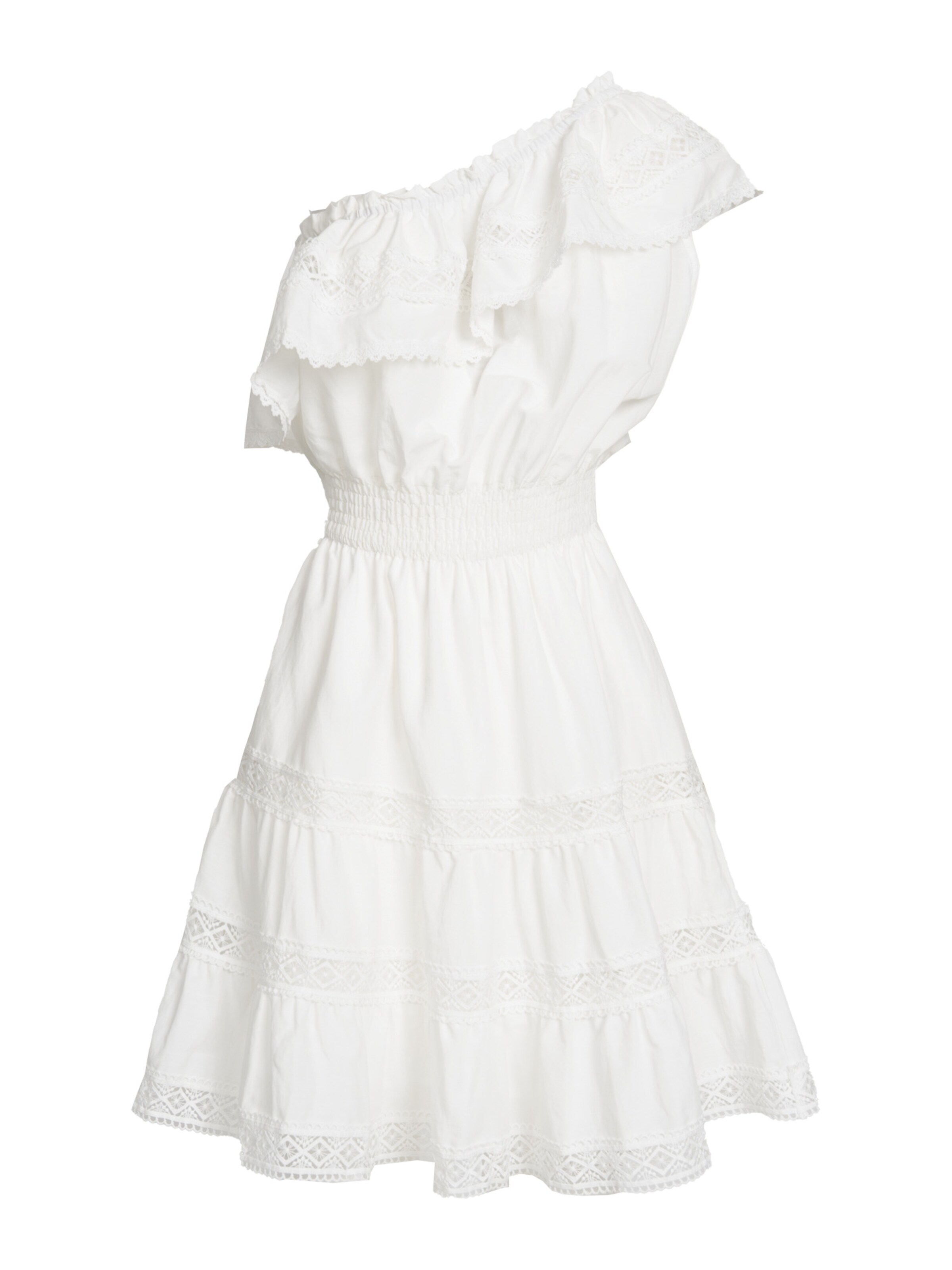 Influencer Šaty – bílá: přední strana