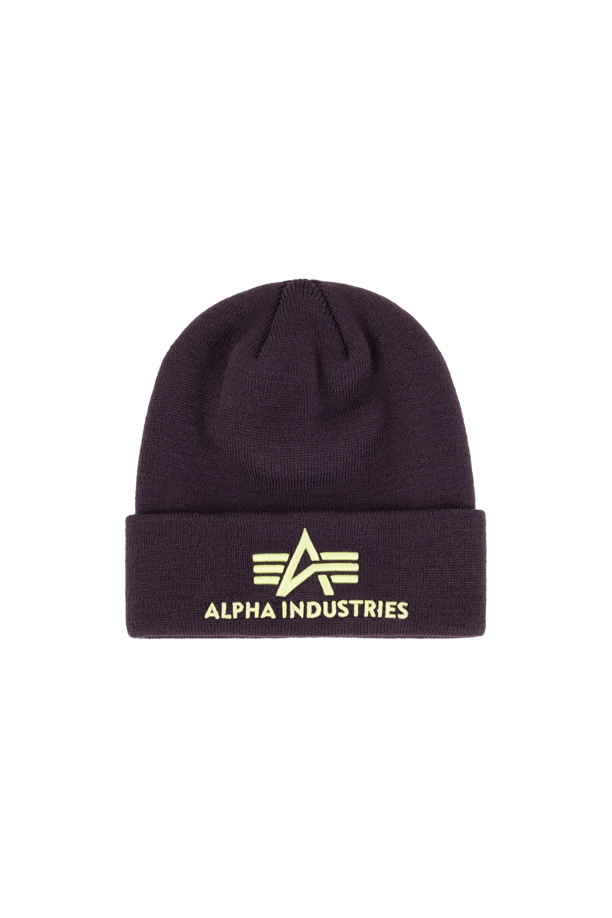 Bonnet ALPHA INDUSTRIES en violet : devant