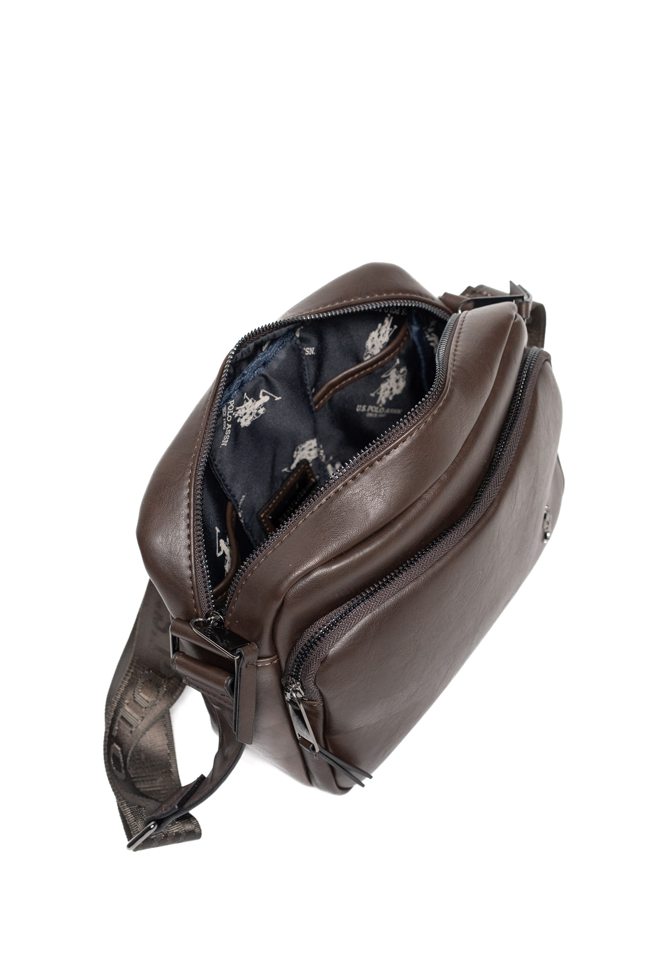 Borsa a tracolla di U.S. POLO ASSN. in marrone
