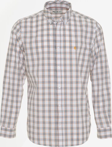 BIG STAR Regular fit Button Up Shirt 'Orengison' in White: front