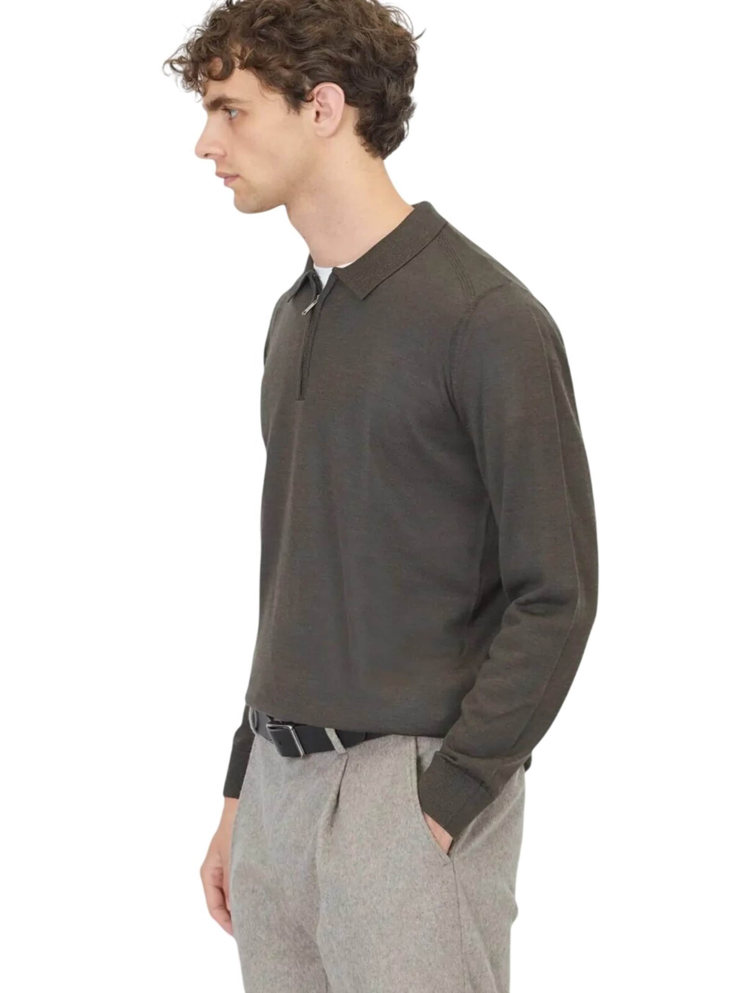 Ramsey Knit Cardigan in Green