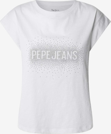 T-shirt 'Raya' Pepe Jeans en blanc : devant