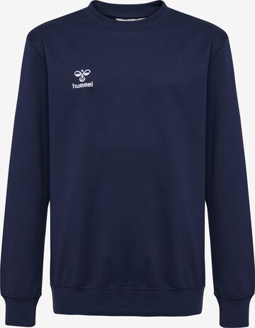 Hummel Athletic Sweatshirt 'GO 2.0' in Blue: front