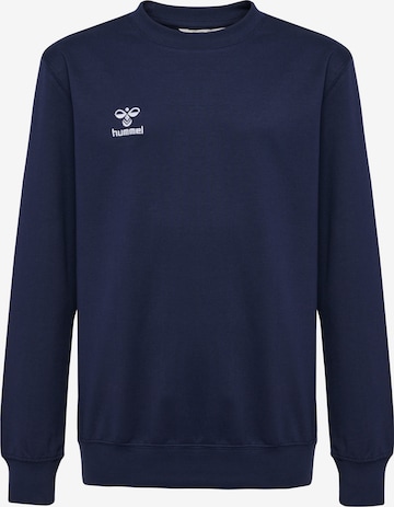 Hummel Sportsweatshirt 'GO 2.0' in Blau: predná strana