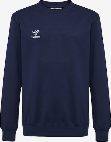 Hummel Athletic Sweatshirt 'GO 2.0' in Blue: front