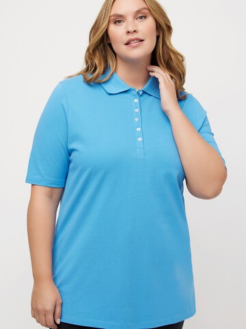 Ulla Popken - Camisa em azul: frente