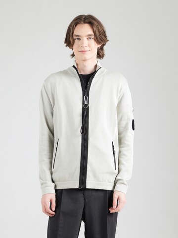 La Martina Strickjacke in Grau: Vorderseite