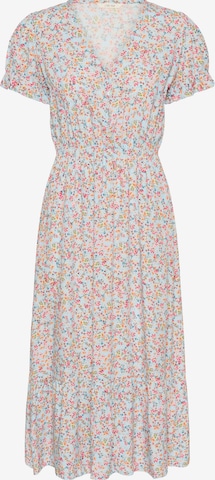 Robe 'Lina' Cream en bleu : devant