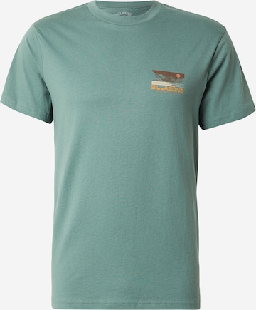 BILLABONG Тениска 'RANGE' в зелено: отпред