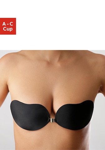 LASCANA Bra in Black: front