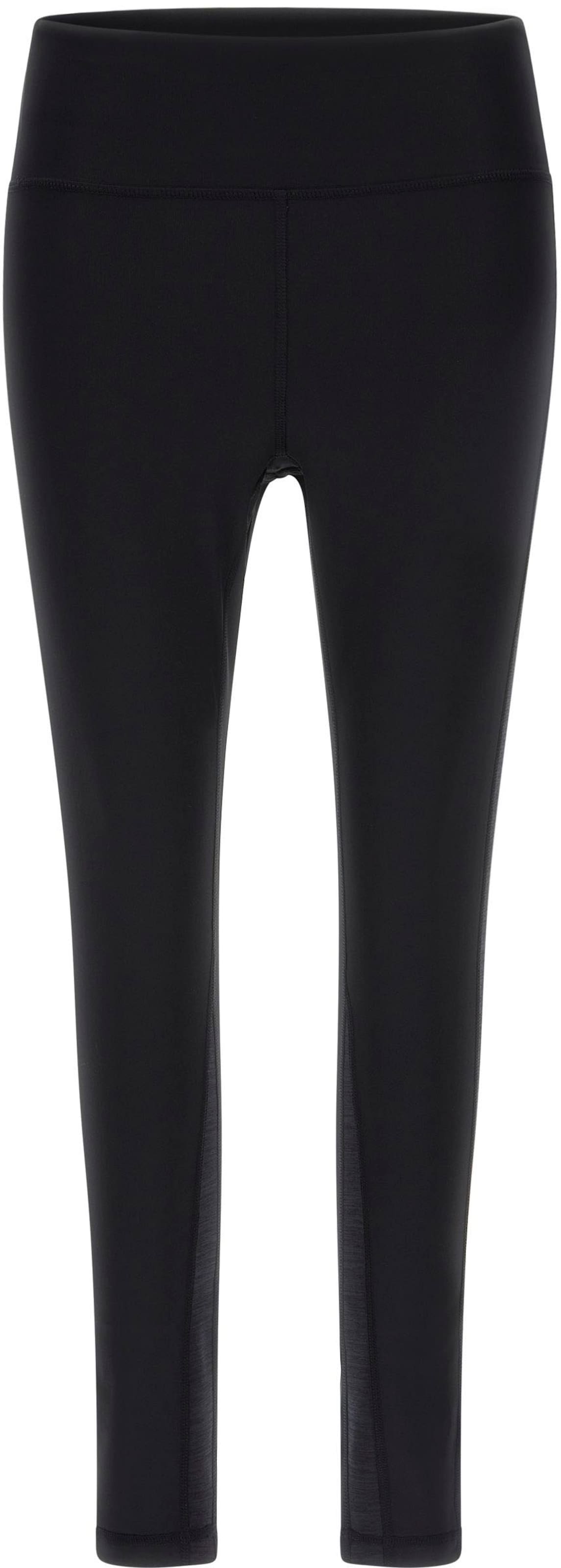 Freddy Skinny Workout Pants in Black: front
