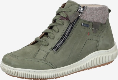 Comfortabel Stiefelette in grün, Produktansicht