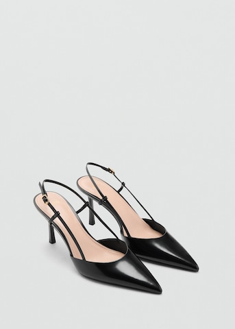 MANGO Slingback Pumps 'Giro' in Black