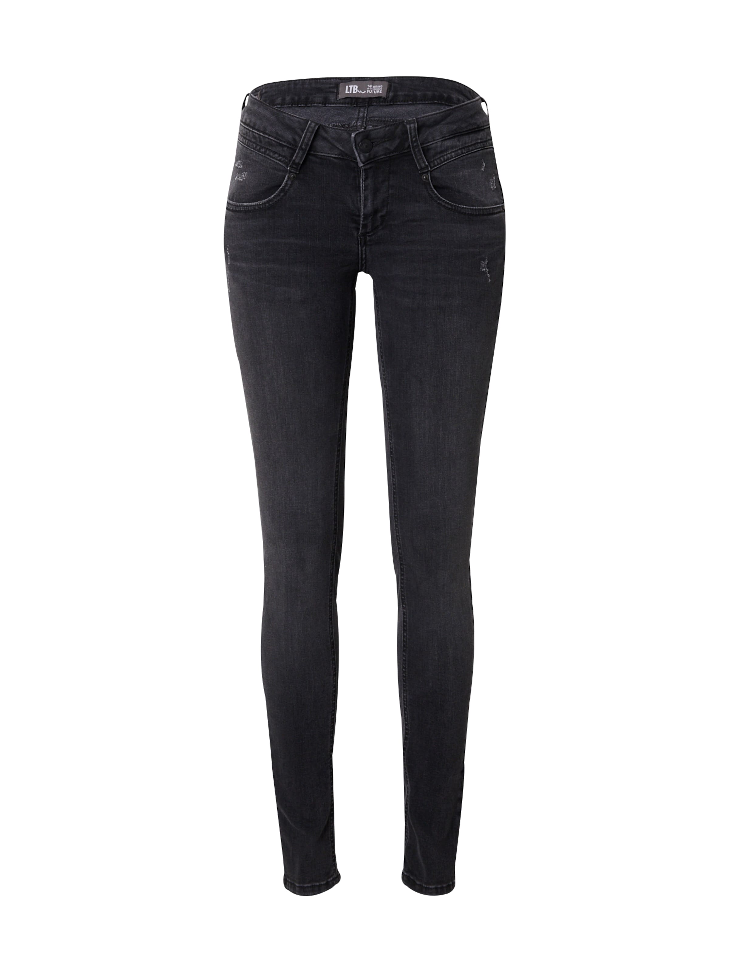 LTB Скинни Джинсы в Серый: спереди