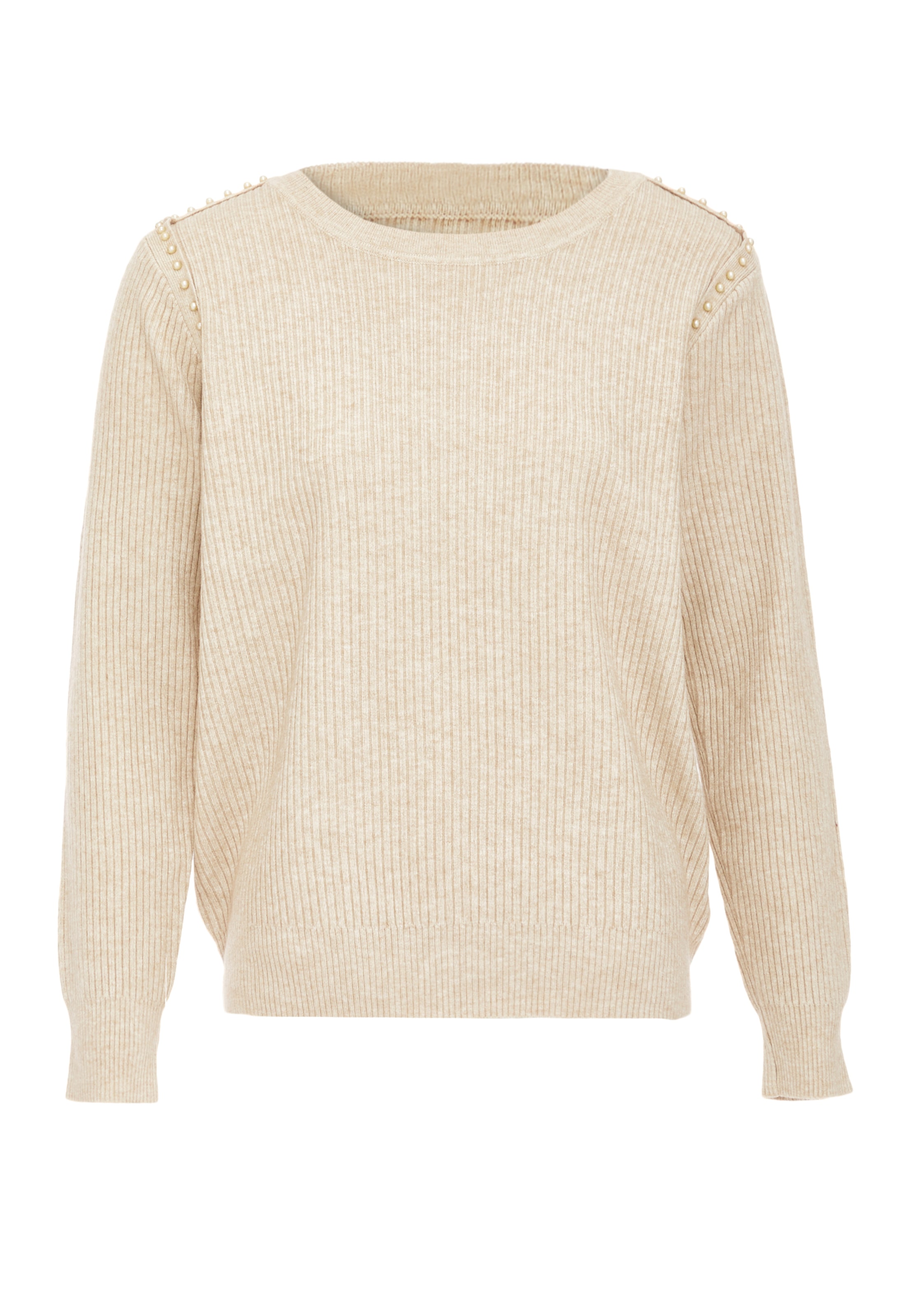 dulcey Trui in Beige: voorkant