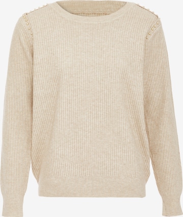dulcey Sweater in Beige: front
