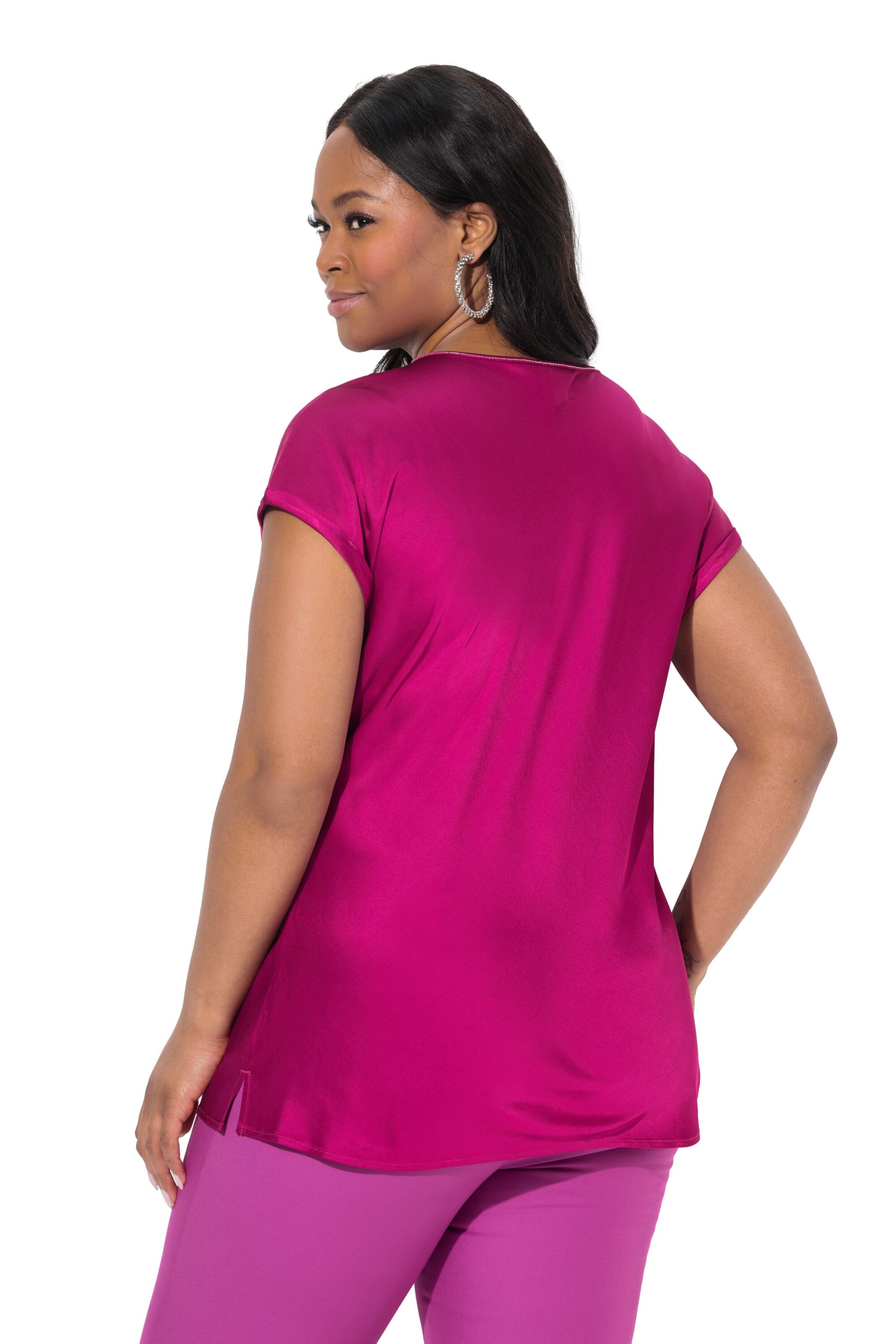 Ulla Popken Blouse in Roze