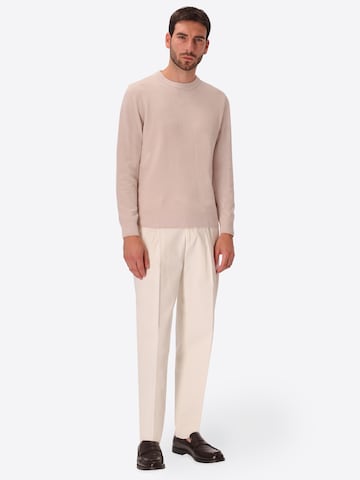 Distretto12 - Jersey 'K.Blas' en beige
