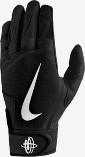 NIKE Athletic Gloves in Black / White, Item view