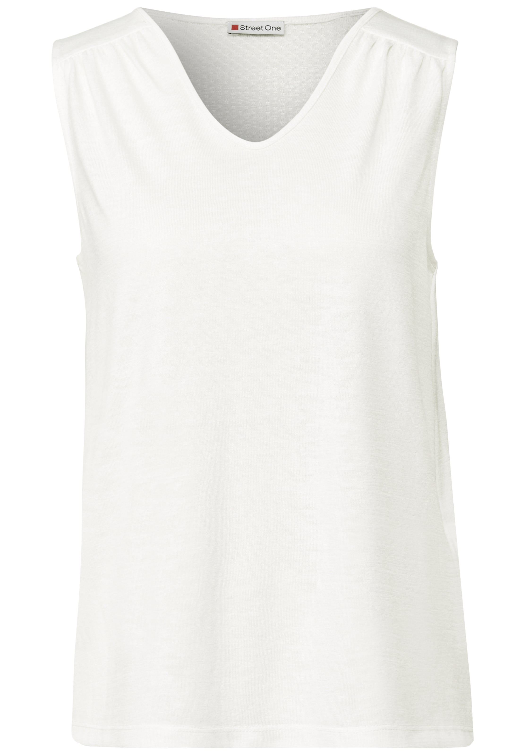 STREET ONE Bluse in Weiß: Vorderseite