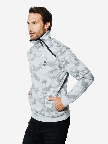 Felpa di KOROSHI in grigio