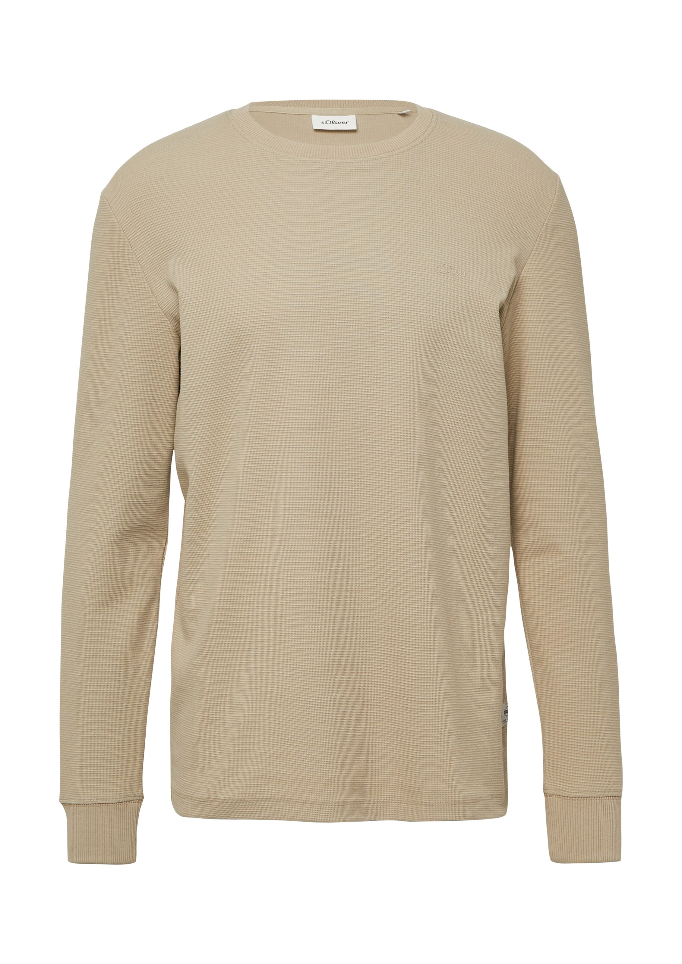 s.Oliver T-Shirt en beige, Vue avec produit