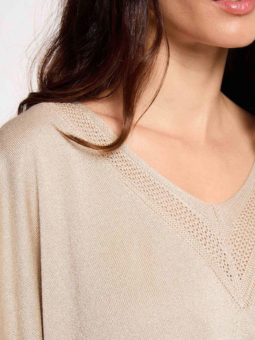 Morgan Pullover in Beige
