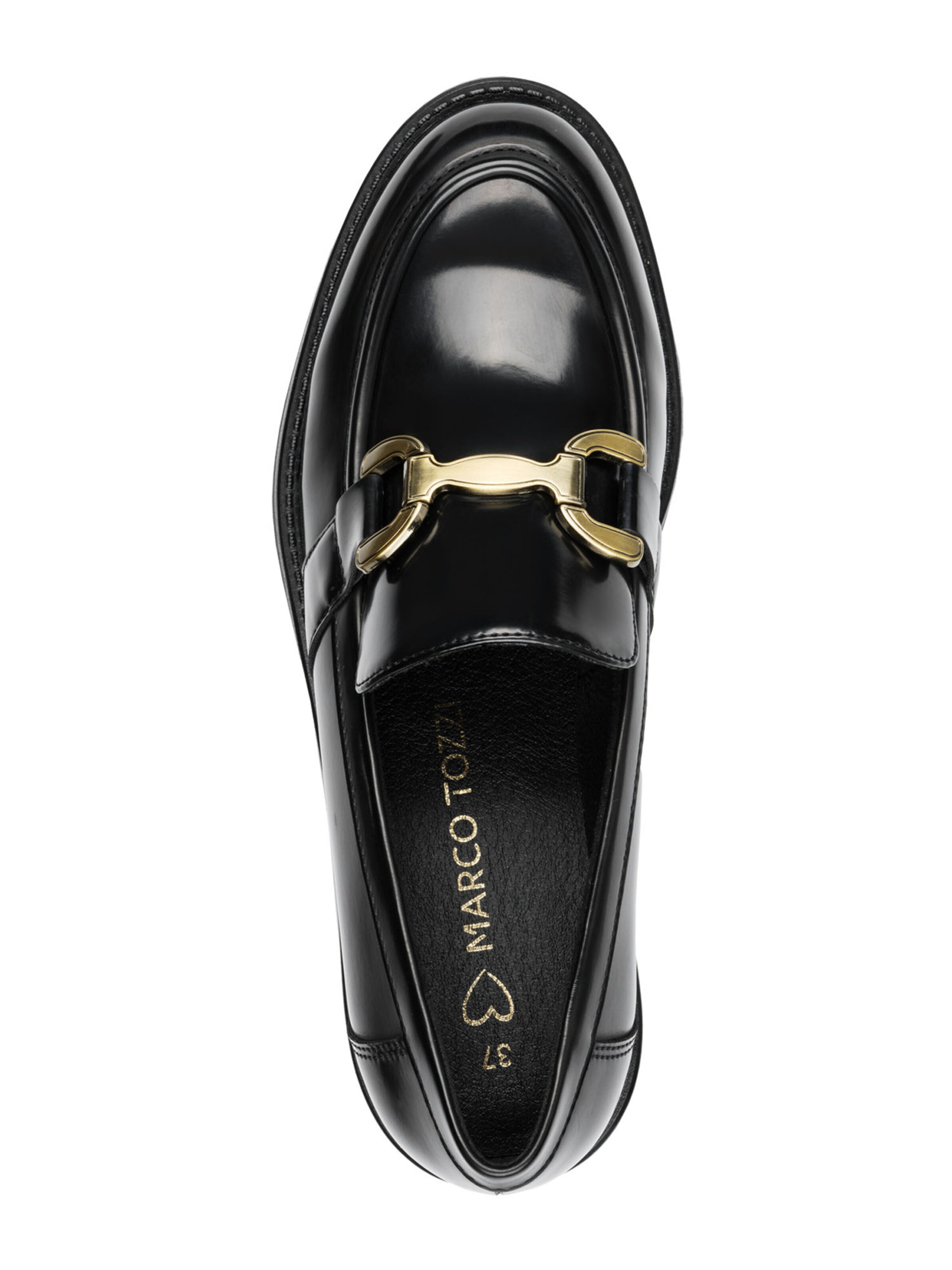 MARCO TOZZI Papuče - Čierna