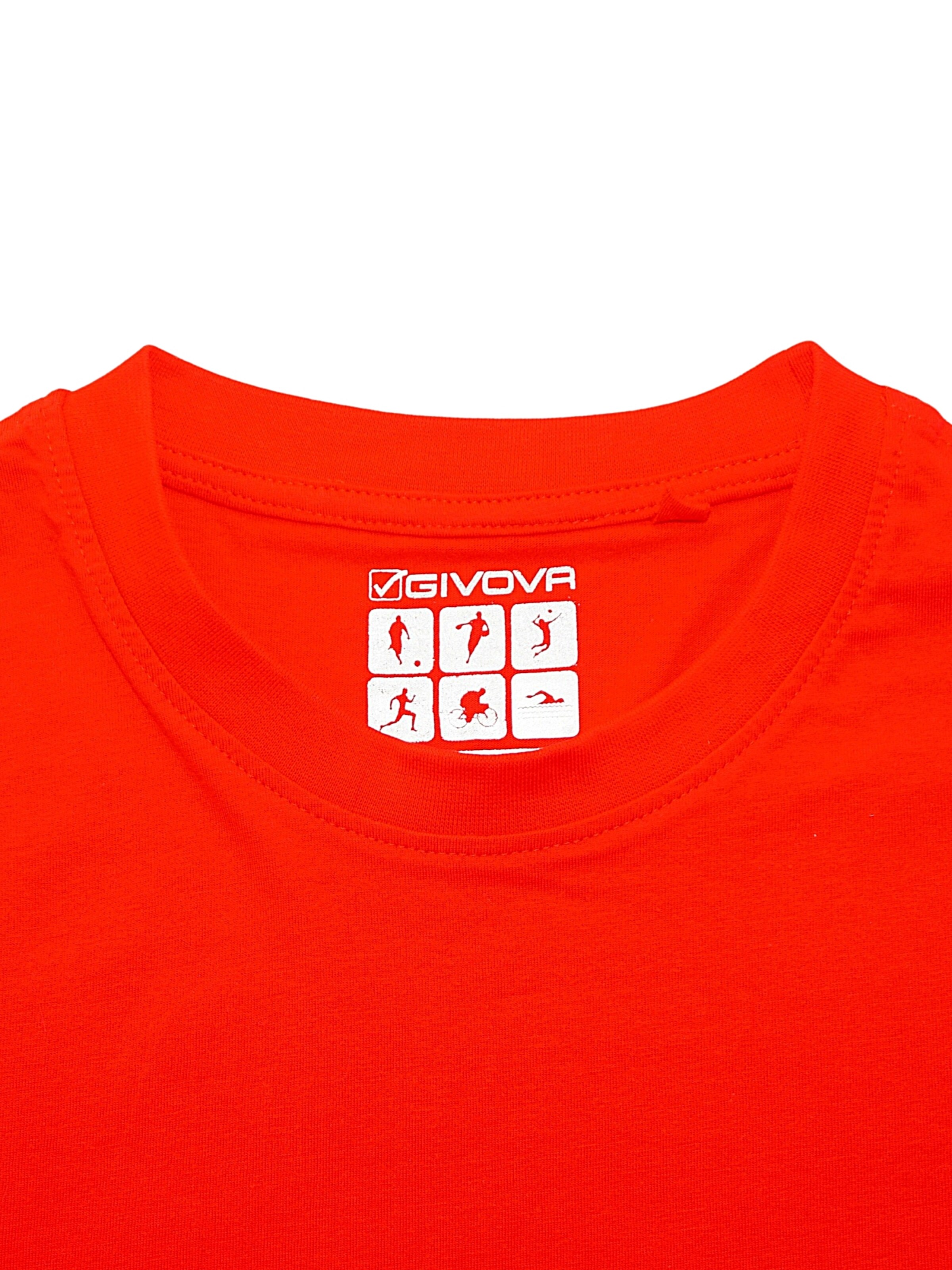 T-Shirt Givova en rouge