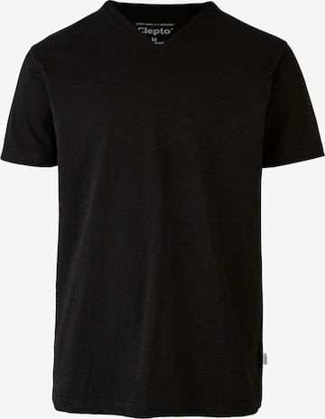 Cleptomanicx Shirt 'Ligull' in Black: front