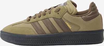 Sportbačiai be auliuko 'SAMBA XLG' iš ADIDAS ORIGINALS, spalva – ruda / rusvai žalia, Prekių apžvalga