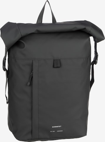 SANDQVIST Rucksack  'Konrad' in Schwarz