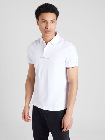 T-Shirt TOMMY HILFIGER en blanc : devant