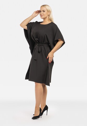 Karko Oversized jurk ' ROLANDA ' in Zwart